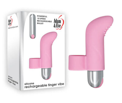 Adam & Eve Silicone Rechargeable Finger Vibe